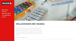 Desktop Screenshot of musika-abele.de